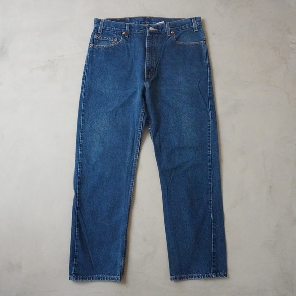 Levi's Other - Vintage Levis 505 Jeans 36x30 Mens Blue Regular Fit Straight Leg Denim Dark